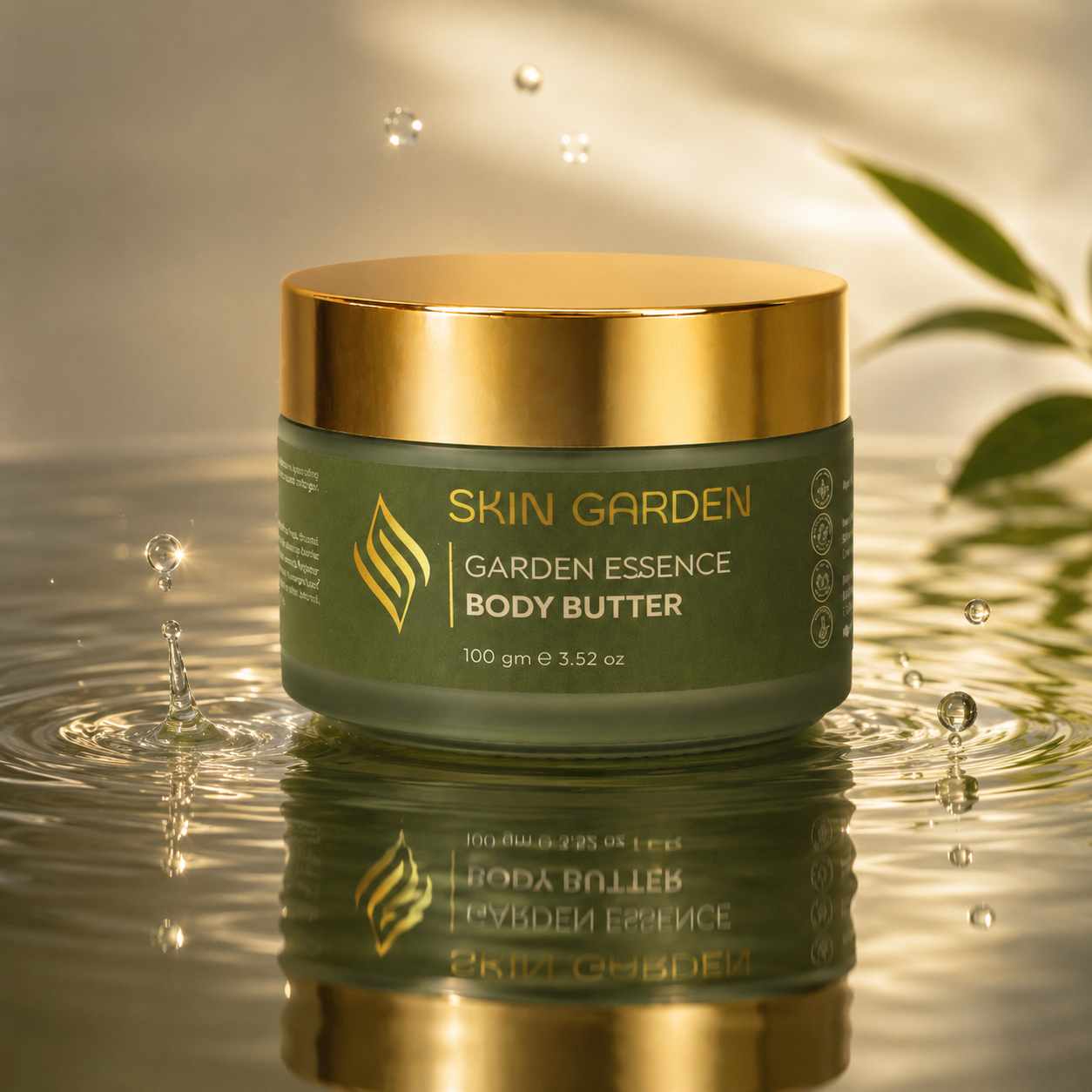 Garden Essence Body Butter rich hydrating jar - Skin Garden
