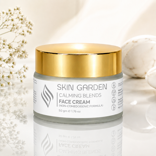 Calming Blends natural face cream for sensitive skin - Skin Garden