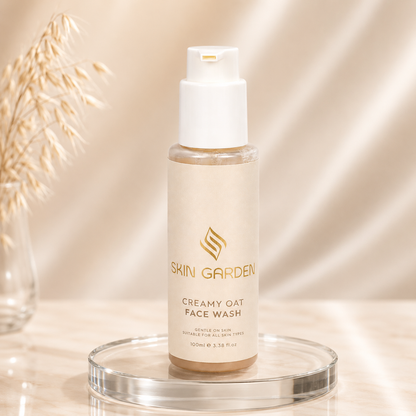 Creamy Oat FaceWash with nourishing oats - Skin Garden