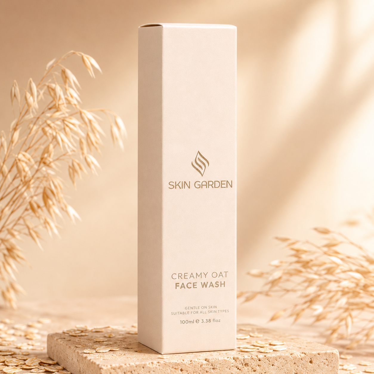 Creamy Oat FaceWash natural ingredients - Skin Garden