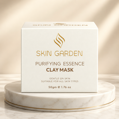 Purifying Essence Clay Mask natural ingredients - Skin Garden