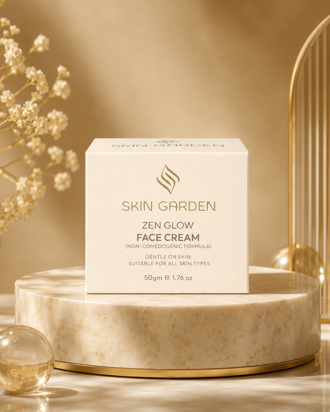 Zen Glow brightening face cream benefits - Skin Garden
