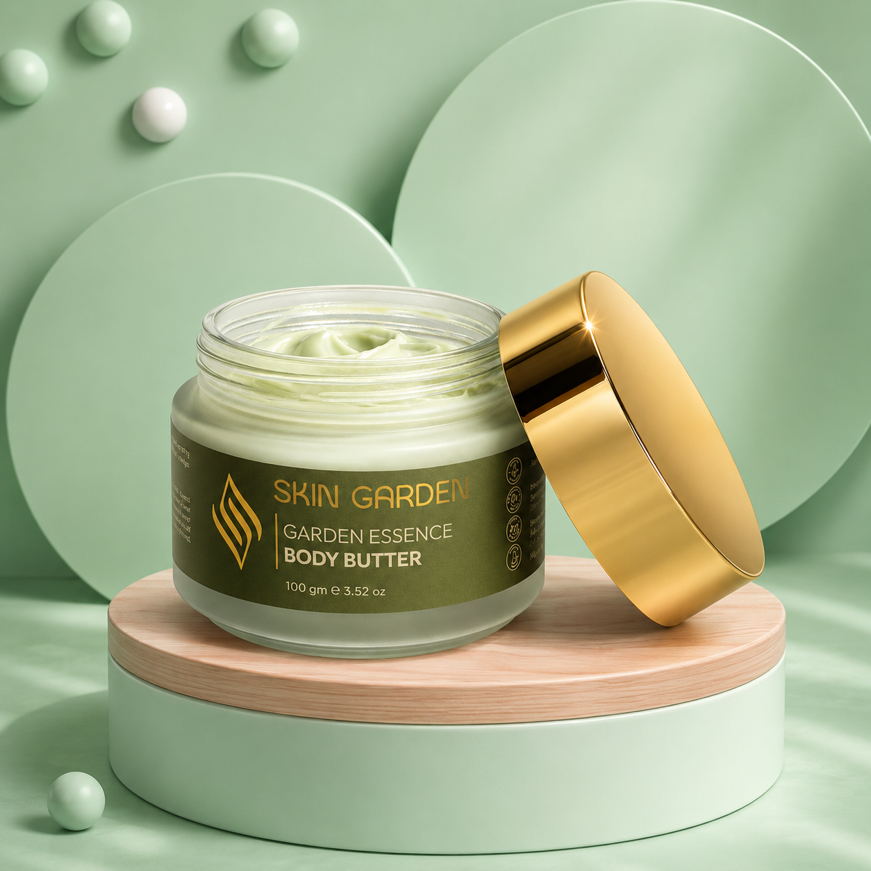 Garden Essence natural body butter moisturizer - Skin Garden