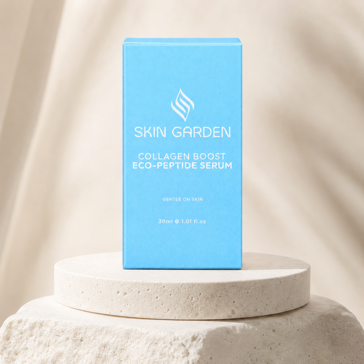 Collagen Boost peptide serum natural ingredients - Skin Garden