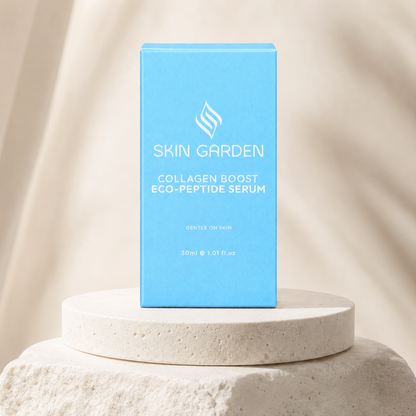 Collagen Boost peptide serum natural ingredients - Skin Garden