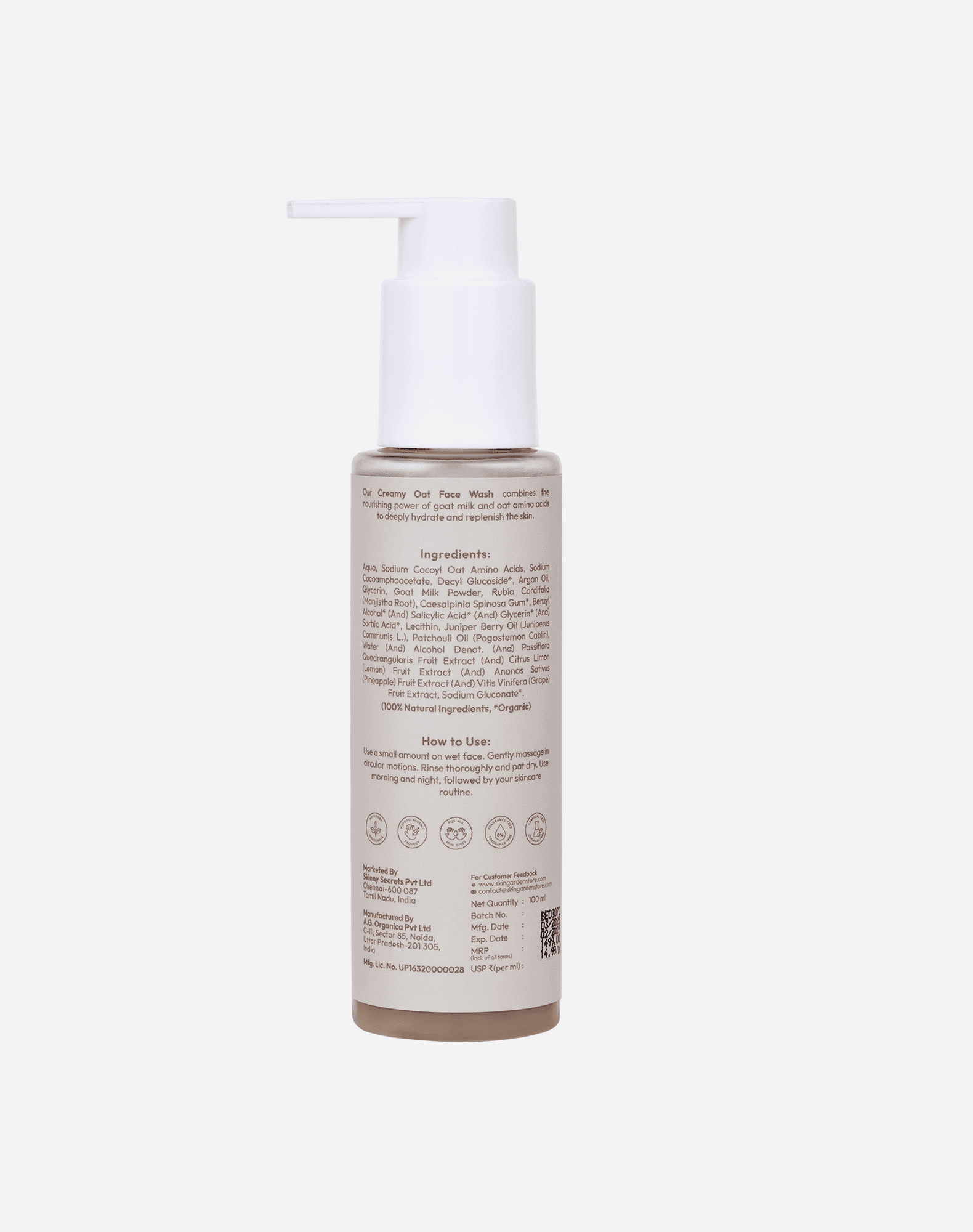 Creamy Oat FaceWash